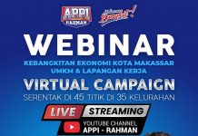 Sore Ini, Kampanye Virtual Appi-Rahman Hadirkan Sandiaga Uno Bahas UMKM