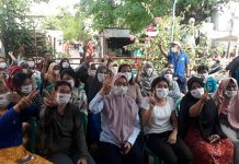 Urusan Perbaikan Lorong pun Dicurhatkan Warga ke Melinda Aksa