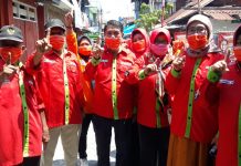 Semangat Menangkan Danny-Fatma Bergema di Kelurahan Parang