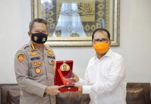 Kapolrestabes Makassar Kunjungi Rumah Danny Pomanto, Bahas Pilkada Damai