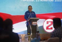 Ketua Demokrat Sulsel: Kader Daerah Lain Wajib Kerja Bantu Makassar