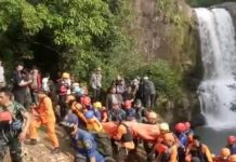 Jenazah Korban Air Terjun Pung Bunga Maros Ditemukan