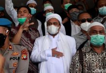 Lima Anggota FPI Minta Ikut Dipenjara Bersama IB HRS