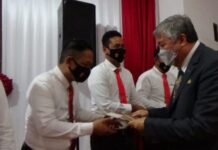 Bupati Pinrang Mengapresiasi Personil Polres Pada Peringatan HUT Bhayangkara Ke-75