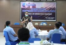 Cegah Kehilangan Air, PDAM Makassar Gelar In House Training Pengendalian Non Revenue Water