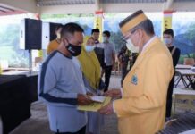 Golkar Sulsel Peduli di Tengah Pendemi, 50 UMKM Takalar Dapat Bantuan Uang Tunai