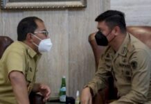 Bupati Gowa dan Wali Kota Makassar Bertemu, Keduanya Sepakat Kerjasama Atasi Pandemi Covid-19