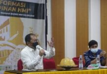 Jadi Narasumber Advance Training HMI, Danny Pomanto Jelaskan Dua Model Kepemimpinan di Era Pandemi Covid-19
