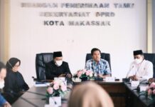 Wakil Ketua DPRD Makassar Terima Kunker Anggota DPRD Wajo, Jelaskan Sistim Pendidikan di Kota Makassar