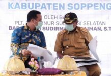 Resmikan Jalan Poros Soppeng-Sidrap, Plt Gubernur: Jangan Ada Catut Nama Saya, Pembangunan Ini Hasilnya Untuk Rakyat