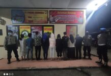 Polsek Manggala Grebek Empat Pasang Muda-Mudi Yang Sedang Asyik Bercinta di Kamar