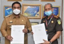 Bupati Maros dan Kejari Jalin Kerjasama Untuk Menertibkan Asset