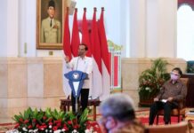 Presiden Ingatkan Para Pengusaha Agar Tetap Waspada, Jangan Euforia Karena Covid-19 Sudah Menurun