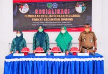 Gelar Sosialisasi Pembinaan Keluarga Sejahtera, Ulfiah Chaidir: Sekarang TP-PKK Adalah Mitra Pemerintah