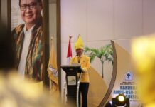 Pesan Taufan Pawe di Depan AMPG dan KPPG Sulsel: Ujung Kerja Politik Golkar, Airlangga Presiden!