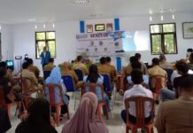 KKN Tematik UIM 2021 Gelar Seminar Informatika dan Covid di Leang-Leang