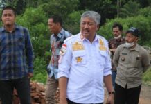 Kunker Bupati Pinrang: Minta Bangunan Puskesmas Sali-Sali Diselesaikan Tepat Waktu