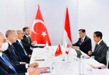 Jokowi-Erdogan Bertemua Bahas Kemitraan Ekonomi Indonesia-Turki