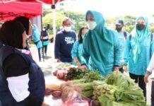 Kampanyekan Hidup Sehat, Pemkab Pinrang Gelar Pasar Murah Produk Pertanian