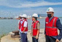 Komisaris Pelindo Jasa Maritim, Sukriansyah S. Latief Kunker ke Pelabuhan Belawan Sumut