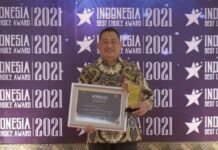 Lagi, Dirut PDAM Kota Makassar Menerima Penghargaan, BUMD Terbaik Pelayanan dan Kinerja 2021