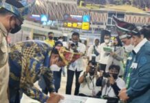 Lantik BPPD Maros di Bandara, Chaidir Syam Dorong Gencarnya Promosi Pariwisata