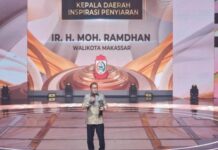 Dianugrahi KPI Award 2021, Danny Pomanto: Tidak Ada Kota Yang Hebat Tanpa Keterbukaan Informasi