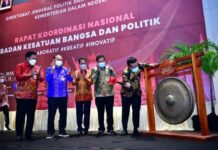 Dirjen Politik dan Pemerintahan Umum Kemendagri Sanjung Andi Sudirman Sulaiman Di Depan Pejabat Kesbangpol se Indonesia