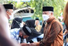 Bupati Pinrang Resmikan Mesjid Hasil Swadaya Warga di Dusun Allupang