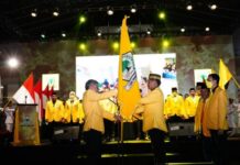 Lantik Akar Jadi Ketua DPD Golkar Soppeng, Taufan Pawe Optimis Menang 2024