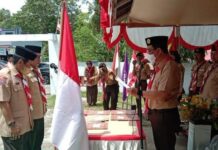 Lantik Pengurus Kwarran Pramuka Kajang, Edy Manaf Minta Agar Pramuka Memberi Energi Positif