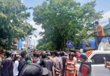 Mahasiswa Demo Kepemilikan Lahan Eks Patun Makatax, Minta Pemprov dan APH Usut Mafia Tanah
