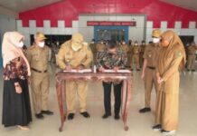 Pemkab Maros Jalin Kerjasama Kemudahan Layanan Pajak dengan Bank Mandiri