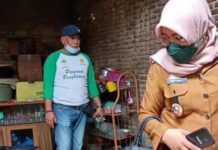 Gegara Tabung Gas Bocor, Sebuah Rumah di Kecamatan Manggala Ludes Dilalap Api