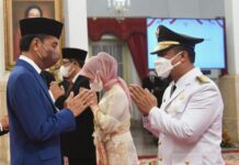 Beri Ucapan Selamat ke Gubernur Sulsel, Jokowi: Selamat Bekerja Andi Sudirman Sulaiman