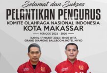Dispora dan KONI Makassar Bangun Komitmen Bersama Majukan Olahraga