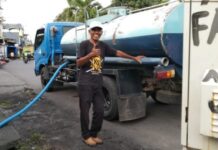 PDAM Makassar Bantu Air Bersih Korban Kebakaran Bara-Baraya
