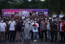 Pimpin Deklarasi Anti Balap Liar, Kapolrestabes Makassar Imbau Agar Pembalap Liar Mengikuti Event LBSR