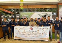Tumbuhkan Solidaritas Sosial, Bharaduta D’Pandiga Polres Maros Gelar Baksos ke Panti Asuhan