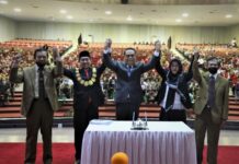 Prof JJ Resmi Dilantik Jadi Rektor Unhas, Prof Dwia Jadi Bakal Caleg DPR RI Sulsel 2