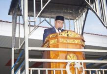 Shalat Id Bersama Warga di Lapangan Pallantikang, Bupati Maros Sampaikan Pesan Spiritual