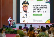 Arus Balik 2022, Gubernur Sulsel Rakor Bersama Forkopimda dan Pemerintah Daerah