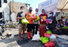 Gubernur Andi Sudirman Kirim Bantuan Untuk Korban Kebakaran di Antang