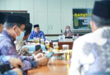 Wabup Maros Gelar Rapat Persiapan Pemberangkatan Haji 2022, Pastikan 142 Jamaah Haji Asal Maros Berangkat Tahun Ini