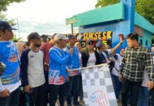Danny Pomanto Meriahkan Puncak Milad IKA SMA 6 Makassar, Rudi Lallo Pimpin Ribuan Alumni Jalan Santai