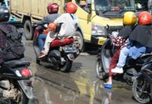 Terkait Jalan Rusak di Antang Raya, Gubernur Sulsel: Segera Dikerjakan Tahun 2022 Ini