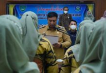 Lantik dan Kukuhkan Forum Kabupaten Sehat, Bupati Maros: Tugasnya Cegah Warga Buang Air Besar Sembarangan