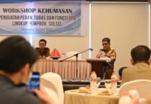 Workshop Kehumasan Diskominfo-SP Sulsel, Amson Padolo: Humas Harus Jembatani OPD Diseminasi Informasi ke Masyarakat