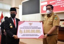 Gubernur Andi Sudirman Beri Bantuan Keuangan Rp8 M Kepada Bupati Maros Untuk Wisata Rammang-Rammang Maros