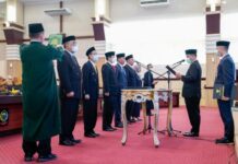 Lantik 7 Pejabat Eselon II, Gubernur Sulsel: Ini Hasil Job Fit, Saya Minta Jaga Integritas